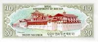 (№1981P-9) Банкнота Бутан 1981 год "20 Ngultrum"